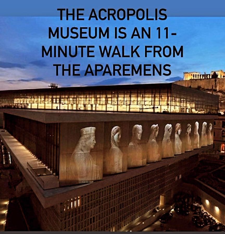Modern Apartment In The Heart Of Athens Near Acropolis Atenas Exterior foto